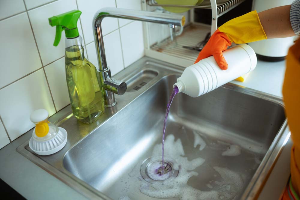 chemical drain cleaners